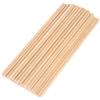 100 Pcs Bastoncini Di Legno Per Artigianato Bacchette Lavoretti Bacchetta