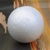 Sfera In Schiuma Di Polistirene Espanso Da 10 Cm Per Modellismo Natalizio Bianco