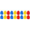 3 Pieces Cappello Da Costruzione Mini Antinfortunistica Plastica Giocattolo