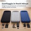 Materasso Singolo Gonfiabile con Cuscino, per viaggio, per auto
