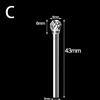 1pc 0.3cm Gambo Tungsten Steel Solid Carbide Burrs for Utensile Rotante Argento