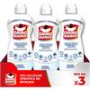 Omino Bianco - Additivo Lavatrice Bianco Vivo in Gel per Bucato, Azione Sbiancate, Specifico per i Tessuti Bianchi, 900 ml x 3