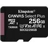 Kingston Micro SD Kingston Canvas Select Plus 32 64 128 256 512 GB C10 Originali