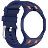 Cinturino in silicone traspirante per Swatch e per modelli di orologi per ap per