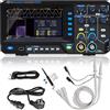 PeakTech 1404 - Oscilloscopio digitale a 2 canali [3 anni di garanzia] 100 MHz, 1GS/s, interfaccia USB, software per PC, oscilloscopio P 1404, nero, oscilloscopio USB, oscilloscopio multimetro