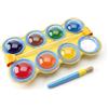 Pelikan Acquerelli Baby, 8 Pezzi, 1 Pennello Incluso, Tavolozza Integrata Per Dipingere, Set Colori Acquarello Per Bambini, Prodotto in Germania