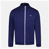 Le Coq Sportif - SPE FZ Sweat N°13 Uomo - Misto Cotone Poliestere - Cerniera Integrale - Comfort Quotidiano Sportivo - Taglia M - Colore Blu FR Intenso