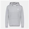 Le Coq Sportif - SPE Hoody #36 Uomo - Pile di Cotone Poliestere - Cappuccio Regolabile - vestibilità Regolare Sportswear - Benessere Quotidiano - Taglia M - Cloud Grey