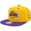 Mitchell & Ness NBA/HWC Special Snapback - Los Angeles Lakers, Giallo/Viola