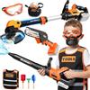 GeschenPark Giochi da Giardino per Bambini Decespugliatore Giocattolo & Tagliaerba Bambini &