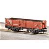 PECO Carro Aperto, 15ft, BR 'Hybar' Traghetto Alto, Bauxite Peco NR-10B