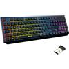 KLIM Chroma Tastiera Wireless ITALIANA Sottile Resistente Ergonomica Tastiera
