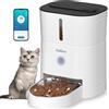 Balimo Distributore Automatico Cibo Gatti 2.4G WiFi Dispenser Crocchette Gatto