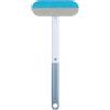 Household Reusable PP Window Screen Cleaner and Dual Pet Hair Removal Brush