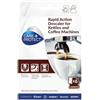 CARE + PROTECT Decalcificante per Macchina da Caffè e Bollitori, Universale, Elimina calcare e residui di Caffè e Tè, 6 Buste Monodose in Polvere