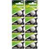 GP 10x GP CR2025 3V Batterie Pila Bottone A Bottone DL2025 Per Orologi Giocattoli