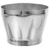 Reusable Stainless Steel Flagpole Section Adapter Joint and Silver