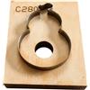 Fustella a Forma di Zucca C280 Compatta Fustella con Base in Legno Efficiente