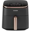 Cosori Friggitrice ad aria 1725W (6Lt) TURBO BLAZE Chef Edition Black CAF DC602 KEUR