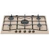 Hotpoint Piano cottura Hotpoint PCN 750 T (AV) R/HA, Color avena, 75cm, 5 fuochi.