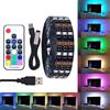FOLGEMIR 1 metro RGB Retroilluminazione TV, Striscia luminosa LED USB 5V con tel
