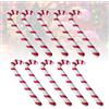 5Pcs Inflation Crutches Party Decorations White Stripe Pattern Set
