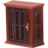 Reusable Plastic Miniature Cabinet Model Brown for Tiny House Decoration