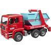 Bruder 2741 4001702027414 bruder MAN TGA Camion con contenitore ribaltabile, Veicolo mo