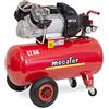 Mecafer 425136 Compressore 50L 3.5HP Coassiale V Rosso