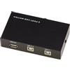 KALEA-INFORMATIQUE Box di condivisione USB 2.0 a 2 porte, per commutare 2 ingressi a 1 uscita o 1 ingresso a 2 uscite