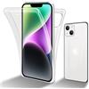 Cadorabo Custodia per Apple iPhone 14 PLUS 360 Full Body TPU Protettiva Protezione