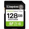Kingston Technology 128GB SDXC Canvas Select Plus Gen3 150MB/s C10 UHS-I U1 V10