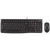 Logitech 920-002543 5099206020511 TASTIERA LOGITECH + MOUSE MK120 USB NERA - 3 TASTI Ita