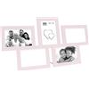Deknudt Frames Deknudt Cornici Portafoto, Legno, Rosa, 57,5 x 33,2 x 1,7 cm