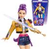 Mattel KPop Demon Hunters - Rumi di HUNTR/X, bambola con la sua iconica treccia viola e outfit per la canzone How It's Done, spada Saingeom e microfono inclusi, JRN35