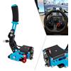 Topteng 14Bit USB3.0 SIM Freno a mano per Racing Games Wheel Stand T300RS PT9/PS5 Blu .