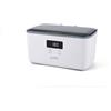 Promed UC-60 Pulitore a Ultrasuoni Bianco 650 ml 45 kHz - Vasca Ultrasuoni 50 W, Pulitore Ultrasuoni per Occhiali, Gioielli, Orologi, Apparecchio Denti e Protesi Dentarie, 5 Timer, Ultrasonic Cleaner