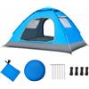 Tenda da Campeggio 2-3 Posti Automatica, Tenda da Esterno, per Spiaggia