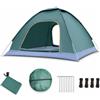 Tenda da Campeggio 2-3 Posti Automatica, Tenda da Esterno, per Spiaggia