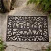 Tappeto Decorativo in Ferro Ornamentale Zerbino in Metallo Traforato Robusto