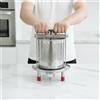 Torchio con Sacco Filtro in Acciaio Inox Spremifrutta Manuale Compatto
