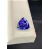 Pietra preziosa sciolta tanzanite naturale 6x6 mm forma trilione per gioielli