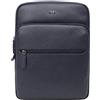 4US By Paciotti 4US Zaino Monospalla Kyle Uomo in Vera Pelle, By Paciotti - BLUNA (Blue Navy)