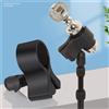 Large Microfono Clip Morsetto Con 3/8 Adattatore for 3.2-6.8CM