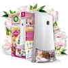 Airwick Air Wick Active Fresh Deodorante per Ambienti, Confezione con 1 Diffusore Automatico senza gas, 1 Ricarica alla Fragranza Sinfonia di Fiori di Sanremo con Oli Essenziali 228ml, 2 Pile AA