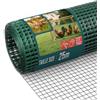 VOUNOT® Rete Metallica Plastificata PVC 0,5x25 m, Maglia 13 mm Filo 0,8 mm, Rete per Recinzione Giardino e Pollame, Recinzioni per Piccoli Animali e Pollai, Verde