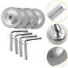 8Pcs Fan Base Fixing Screws Heavy Duty Iron for Stand Pedestal Floor Fans