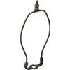 Golden Horn Lamp Rack Iron Bracket Lamp Holder for Home Decoration