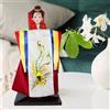 Geisha Coreana Bambola Ornamento Etnico Popolare Arredamento Portatile Miniatura