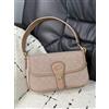 Coach Borsa a tracolla e tracolla Coach Cy683 Hadley beige Charm Outlet NUOVA